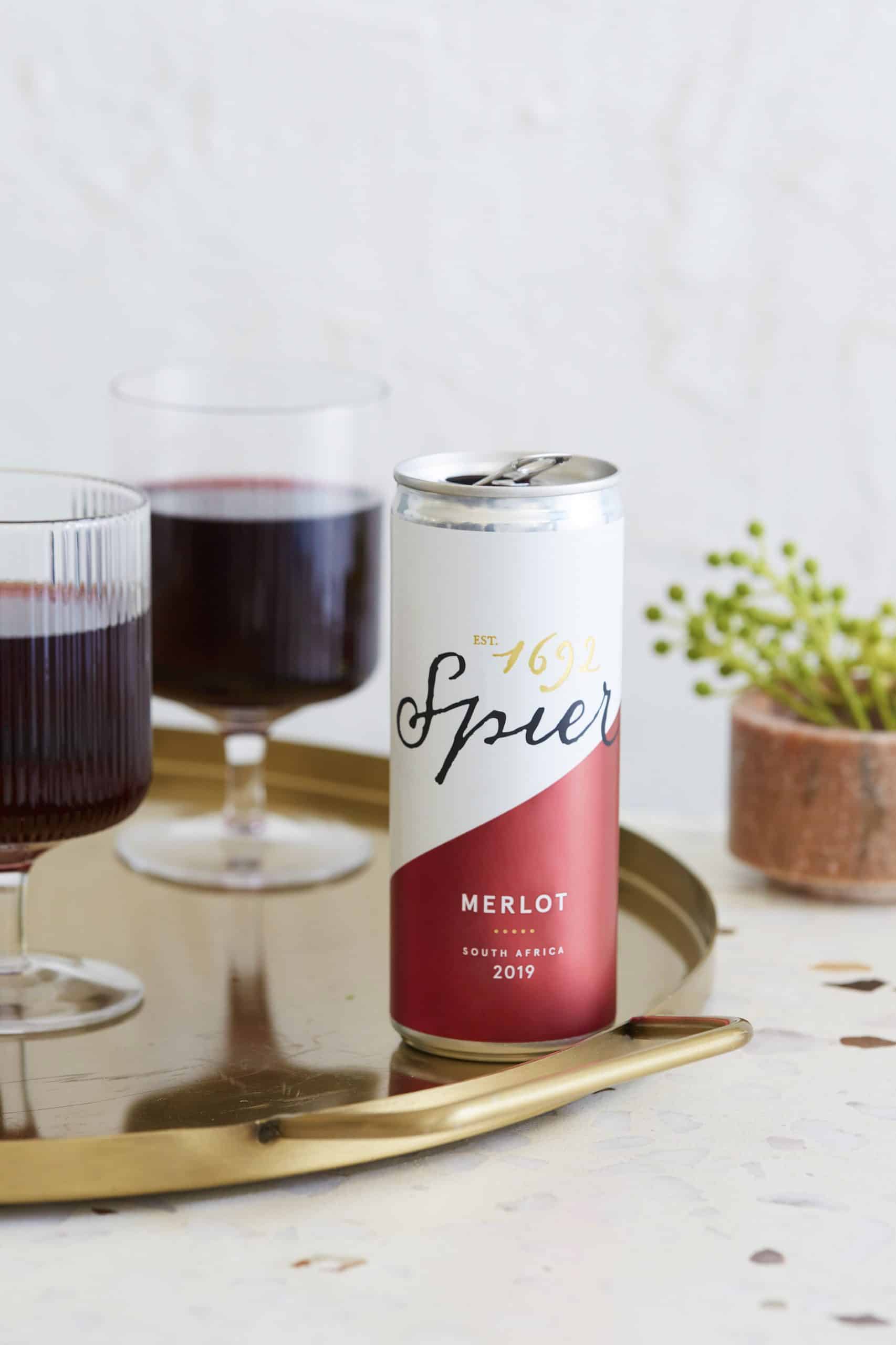 Spier Canned Merlot 5547