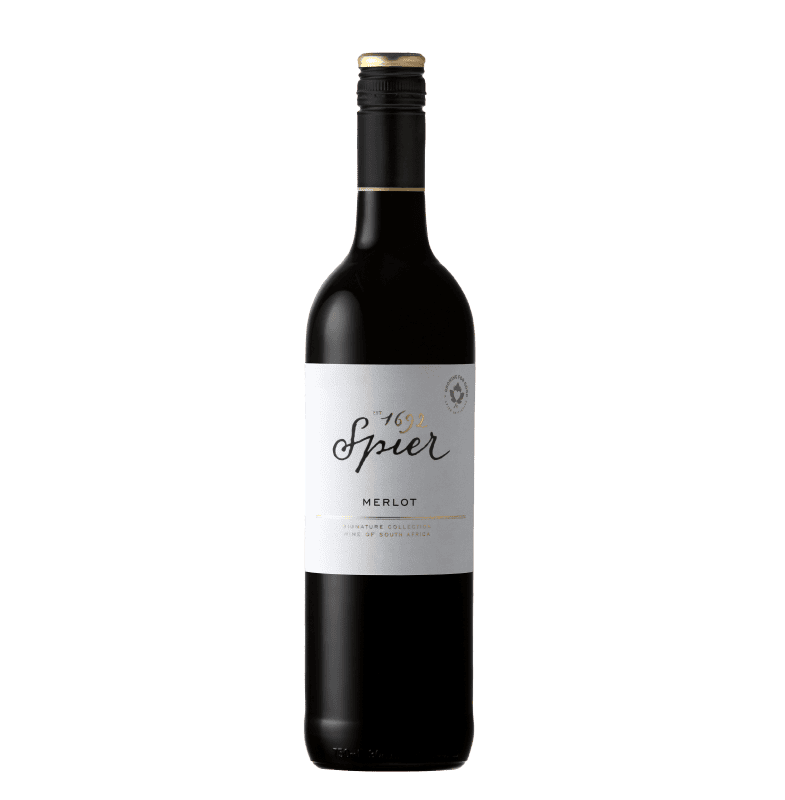 Spier Signature Merlot NV Packshot