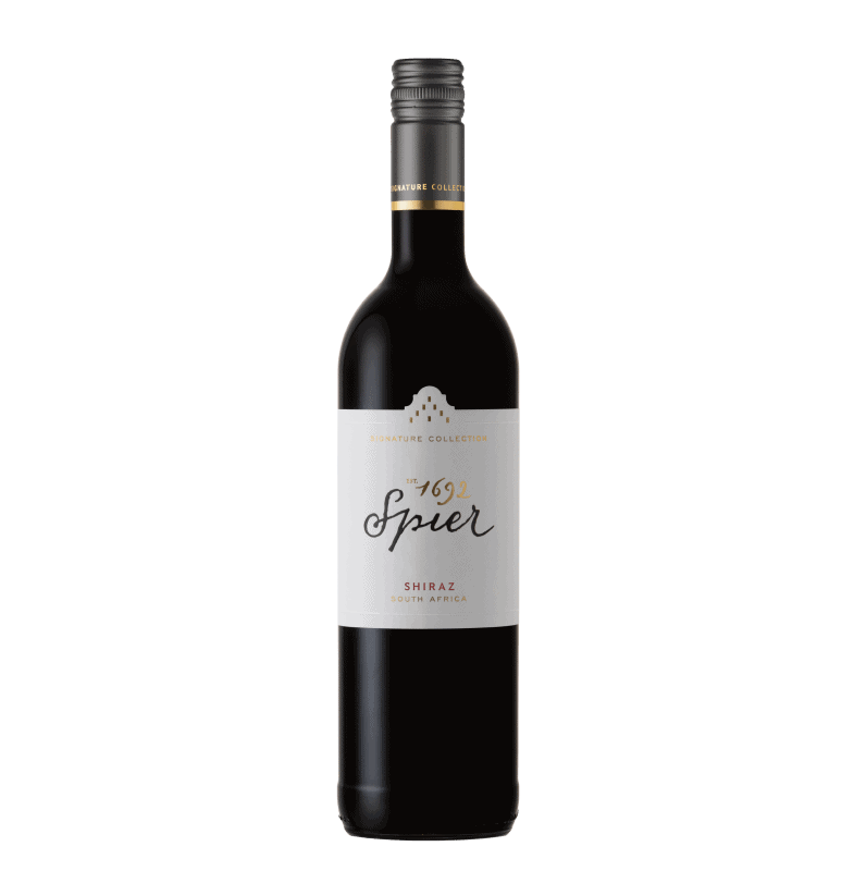 Spier Signature Shiraz NV Packshot